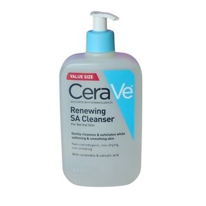 Cerave Renewing SA Salicylic Acid Cleanser Face Wash Exfoliates Ceramides 16 Oz